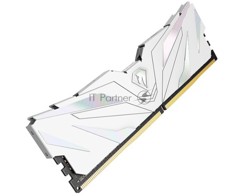 Оперативная память Netac 16Gb DDR4 3200Mhz DIMM PC25600, Shadow II NTSWD4P32SP-16W   C16 White, с радиатором