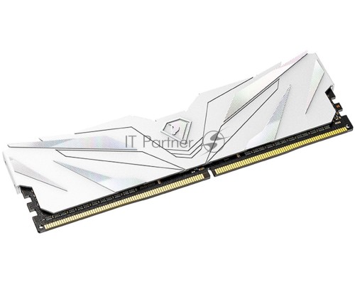 Оперативная память Netac 16Gb DDR4 3200Mhz DIMM PC25600, Shadow II NTSWD4P32SP-16W   C16 White, с радиатором
