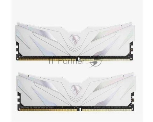 Оперативная память Netac 32Gb DDR4 3200Mhz (16Gbx2)  PC25600, DIMM Shadow II NTSWD4P32DP-32W   C16 White, с радиатором