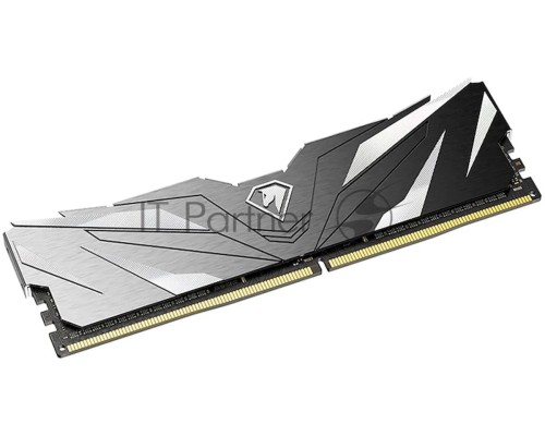 Оперативная память Netac 8Gb DDR4 3600Mhz PC28800, DIMM  Shadow II NTSWD4P36SP-08K   C18 Black, с радиатором