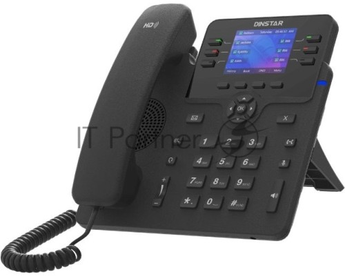 Телефон IP Dinstar C63GP черный