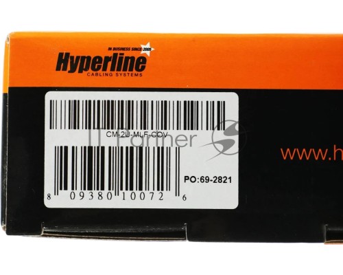 Кабельный органайзер Hyperline CM-2U-MLF-COV 2U шир.:19