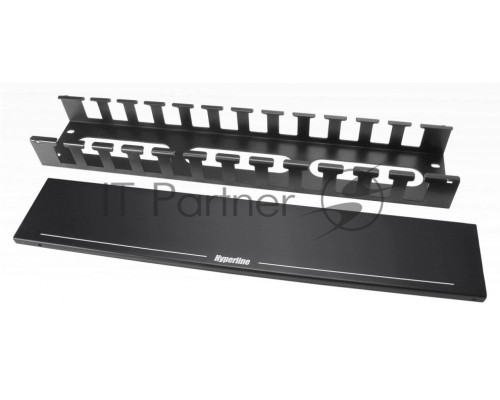 Кабельный органайзер Hyperline CM-2U-MLF-COV 2U шир.:19