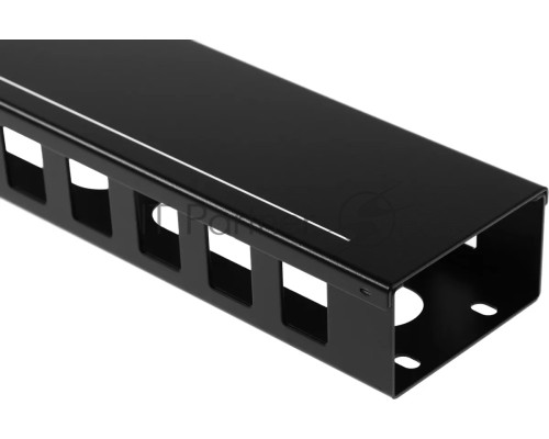 Кабельный органайзер Hyperline CM-2U-MLF-COV 2U шир.:19
