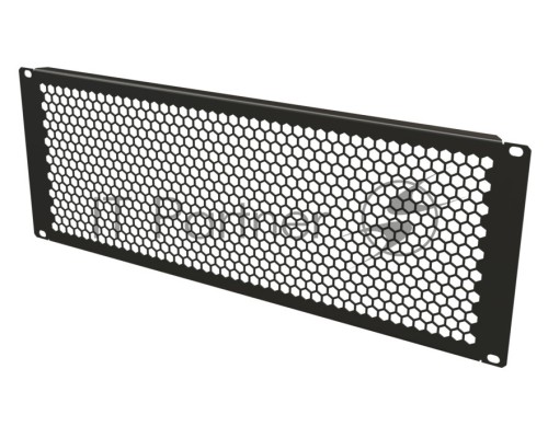 Фальш-панель Hyperline BPD-4-RAL9005 шир.482.6мм выс.177мм 4U черный (упак.:1шт)