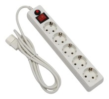 Гарнизон Сетевой фильтр для ИБП ECL-5-UPS-W-1.8 5р, 10А, 1.8м, ур.защиты 4, белый, пакет (22434)