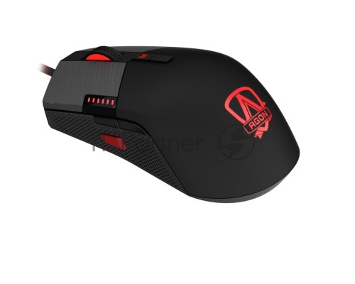 Мышь проводная AOC AGM700 черный, 16000 dpi, USB, кнопки - 8