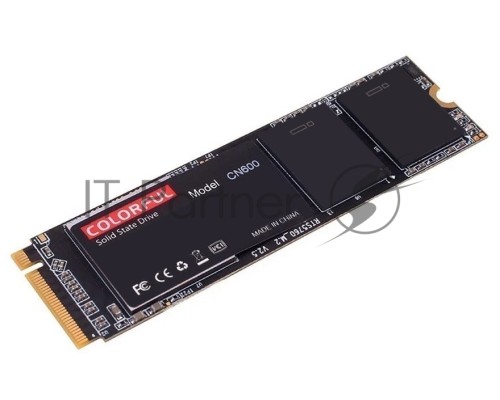 Накопитель SSD M.2 2280 256GB Colorful CN600 Client SSD CN600 256GB PCIe Gen3x4 with NVMe, 1600/900, 3D NAND, RTL (070265)  {50}