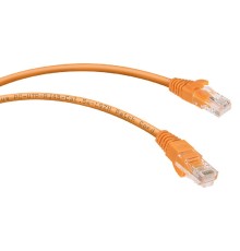 Cabeus PC-UTP-RJ45-Cat.5e-0.15m-OR-LSZH Патч-корд U/UTP, категория 5е, 2xRJ45/8p8c, неэкранированный, оранжевый, LSZH, 0.15м