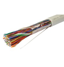 Cabeus UTP-50P-Cat.3-IN Кабель витая пара UTP (U/UTP), категория 3, 50 пар (24 AWG), одножильный (solid), PVC нг(А)-LS