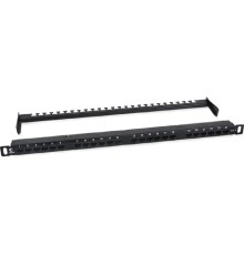 Cabeus PLHD-24-Cat.6-Dual-180-0,5U Патч-панель высокой плотности 19