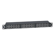 Cabeus PLHD-48-Cat.5e-SH-Dual IDC-1U Патч-панель высокой плотности 19