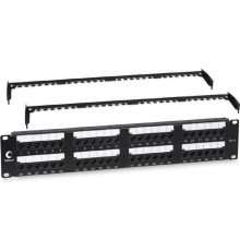 Cabeus PL2-48-Cat.6-Dual IDC Патч-панель 19