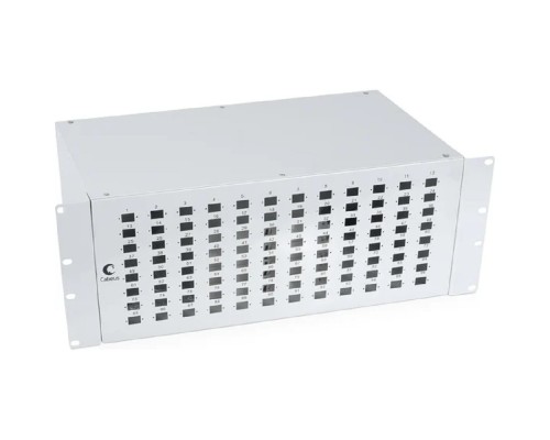 [Cabeus Аксессуары к монтажным шкафам] Cabeus FO-19-96SC Кросс бокс оптический 19