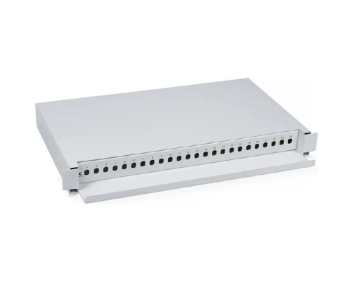 [Cabeus Аксессуары к монтажным шкафам] Cabeus ODF-19-24-ST Кросс бокс оптический 19