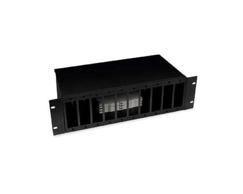 [Cabeus Аксессуары к монтажным шкафам] Cabeus FO-19-10FP-BK Кросс бокс оптический 19