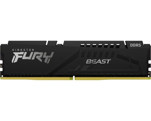 Оперативная память Kingston 8GB 4800MHz DDR5 CL38 DIMM FURY Beast Black