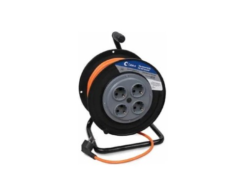 [Cabeus Аксессуары к монтажным шкафам] Cabeus EC-C-2.2-30 Удлинитель ПВС 2200 Вт 30м на катушке (б/з)