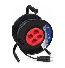 Cabeus EC-C-3.5-FR-G-20 Удлинитель силовой КГ 3500 Вт 20м на катушке (c/з)