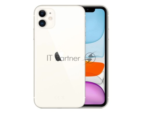Смартфон Apple iPhone 11 A2221 4/128Gb белый