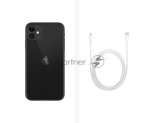 Смартфон Apple iPhone 11 A2221 4/128Gb черный