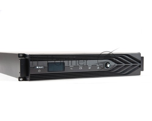 Источник бесперебойного питания (490) Бастион SKAT-UPS 6000ВА/5400Вт RACK 2U/On-Line/16хАКБ(80Ач)/220В/SNMP slot/5 л.г./МИНПРОМТОРГ реестр