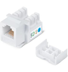 Cabeus KJ-RJ12-90 Degree Вставка Keystone Jack, RJ-12(6P6C), угол 90 градусов, 110 IDC