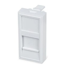 Cabeus FP-22,5-1M Вставка 45x22,5 (Mosaic) для 1 модуля формата Keystone Jack