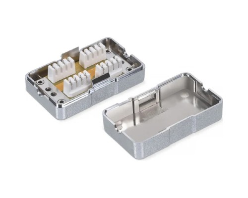 [Cabeus Разъемы, Проходные адаптеры, Вставки] Cabeus CM-IDC-C5e-SH Соединительный модуль, IDC-IDC, категория 5е, экранированный