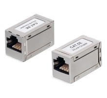 Cabeus CA-8p8c-C5e-SH Проходной адаптер, RJ45-RJ45 (8p8c), категория 5е, экранированный