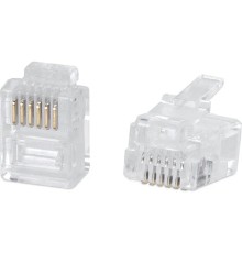 Cabeus 6P6C Телефонный коннектор RJ-12