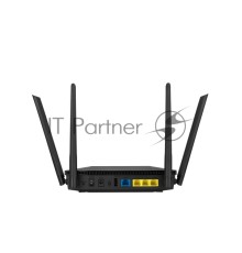 Роутер ASUS RT-AX53U  802.11b/g/n/ac/ax, до 574 + 1201 Mbps, 2,4 + 5 гГц, 4 антенны, USB