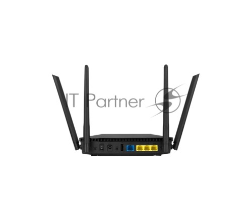 Роутер ASUS RT-AX53U  802.11b/g/n/ac/ax, до 574 + 1201 Mbps, 2,4 + 5 гГц, 4 антенны, USB
