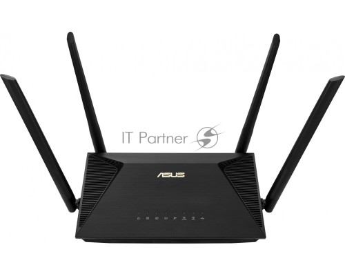 Роутер ASUS RT-AX53U  802.11b/g/n/ac/ax, до 574 + 1201 Mbps, 2,4 + 5 гГц, 4 антенны, USB