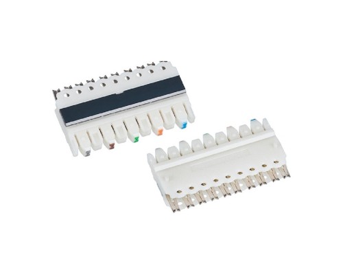 [Cabeus Разъемы, Проходные адаптеры, Вставки] Cabeus CB-5P 5-и парный 110 модуль, категория 5e