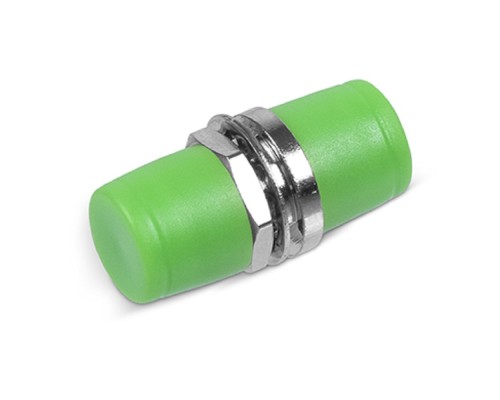 [Cabeus Разъемы, Проходные адаптеры, Вставки] Cabeus FC/APC-SM Проходной соединитель FC/APC-FC/APC, SM(для одномодового кабеля), simplex