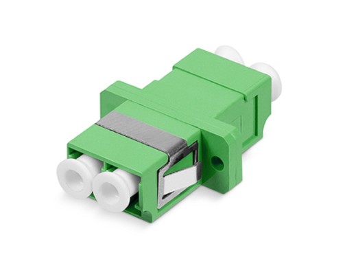 [Cabeus Разъемы, Проходные адаптеры, Вставки] Cabeus LC/APC-SM Проходной соединитель LC/APC-LC/APC, SM(для одномодового кабеля), duplex
