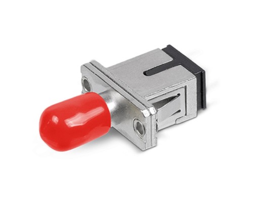 [Cabeus Разъемы, Проходные адаптеры, Вставки] Cabeus ST-SC-MM Проходной соединитель ST-SC, MM(для многомодового кабеля), simplex