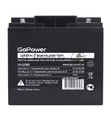 Аккумулятор свинцово-кислотный GoPower LA-12180 12V 18Ah (1/2)
