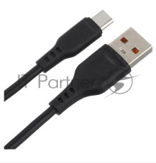 Кабель GoPower GP01M USB (m)-microUSB (m) 1.0м 2.4A ПВХ черный (1/800)