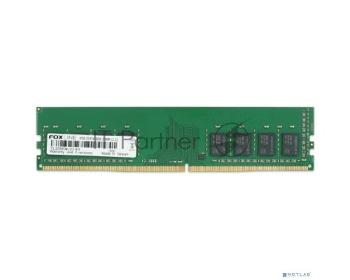 Оперативная память Foxline DIMM 4GB 3200 DDR4 CL22 (512*8)