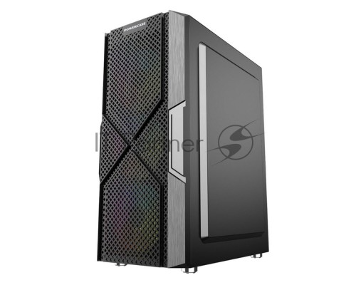 Корпус Powercase Mistral T4B, Tempered Glass, 4x 120mm 5-color fan, чёрный, ATX  (CMITB-L4)