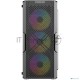 Корпус Powercase Mistral T4B, Tempered Glass, 4x 120mm 5-color fan, чёрный, ATX  (CMITB-L4)