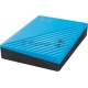 Накопитель Portable HDD 5TB WD My Passport (Blue), USB 3.2 Gen1, 107x75x19mm, 210g /12 мес./