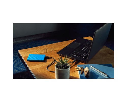 Накопитель Portable HDD 5TB WD My Passport (Blue), USB 3.2 Gen1, 107x75x19mm, 210g /12 мес./ Накопитель Portable HDD 5TB WD My Passport (Blue), USB 3.2 Gen1, 107x75x19mm, 210g /12 мес./