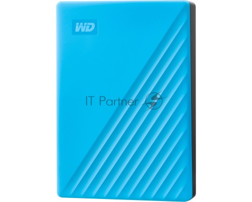 Накопитель Portable HDD 5TB WD My Passport (Blue), USB 3.2 Gen1, 107x75x19mm, 210g /12 мес./ Накопитель Portable HDD 5TB WD My Passport (Blue), USB 3.2 Gen1, 107x75x19mm, 210g /12 мес./