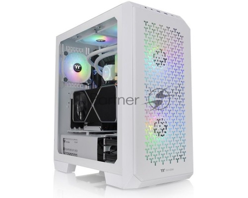 Компьютерный корпус Thermaltake View 300 MX белый без БП ATX 6x120mm 6x140mm 3x200mm 2xUSB2.0 1xUSB3.0 audio bott PSU