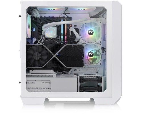 Компьютерный корпус Thermaltake View 300 MX белый без БП ATX 6x120mm 6x140mm 3x200mm 2xUSB2.0 1xUSB3.0 audio bott PSU