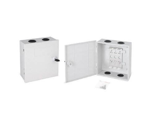 [Cabeus аксессуары к монтажным шкафам] Cabeus DB-30P-NS Коробка распределительная на 30 пар, 180х170х75 мм