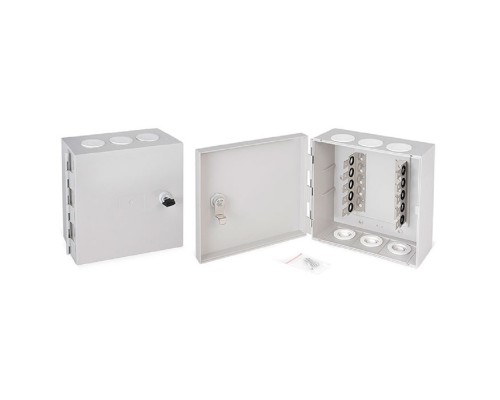 [Cabeus аксессуары к монтажным шкафам] Cabeus DB-50P Коробка распределительная на 50 пар, 190х205х105 мм